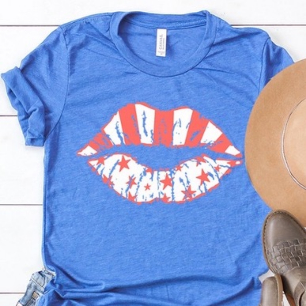 American Lips Tee